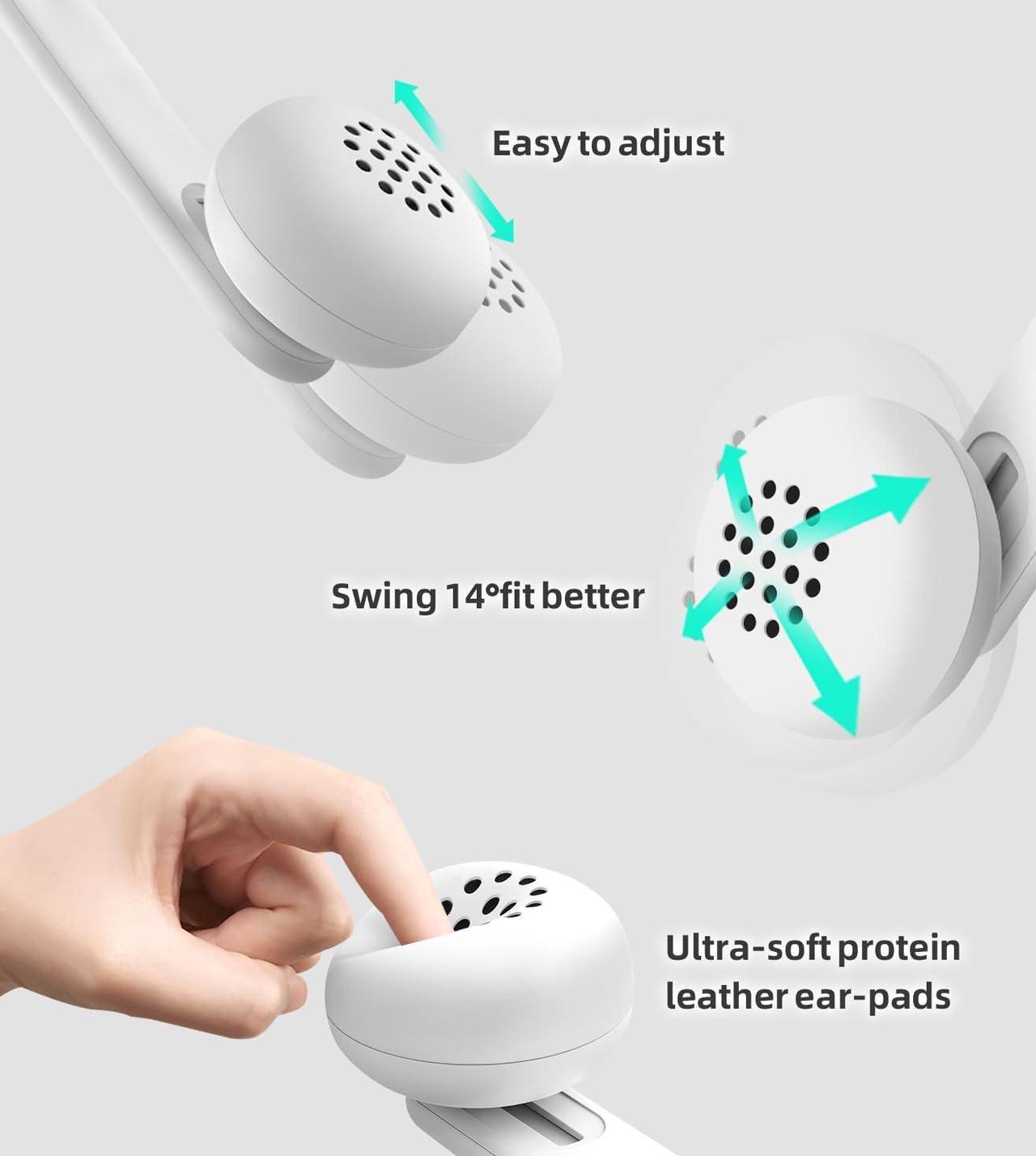 Alt view image 4 of 7 - Headphones Head Strap Compatible with Meta Quest 3 Accessories, Comfort On-Ear Audio Elite Strap Replacement for Enhanced Sound Effects and Increased Immersion in VR | Head Strap Included
