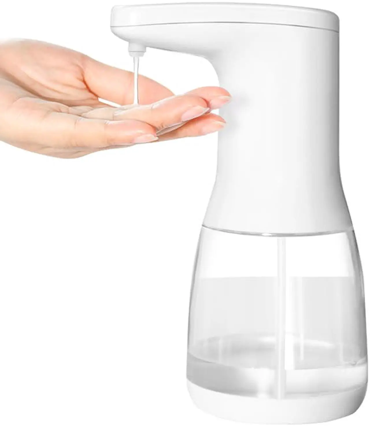 Alt view image 3 of 7 - 600mL Touchless Automatic Alcohol Soap Dispenser USB Charging Smart Sensor Foam Machine Infrared Sensor Foam Soap Dispenser for kitchen/bathroom handwashing