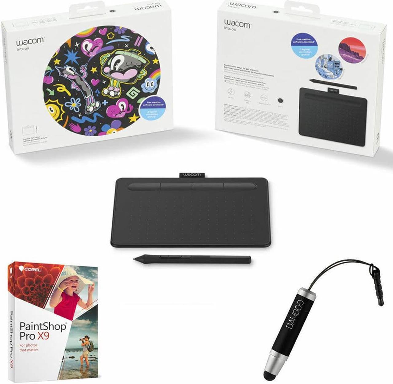 Main image of Wacom Intuos Creve Pen Small Black Tablet w/   Paint Shop Pro Bundle