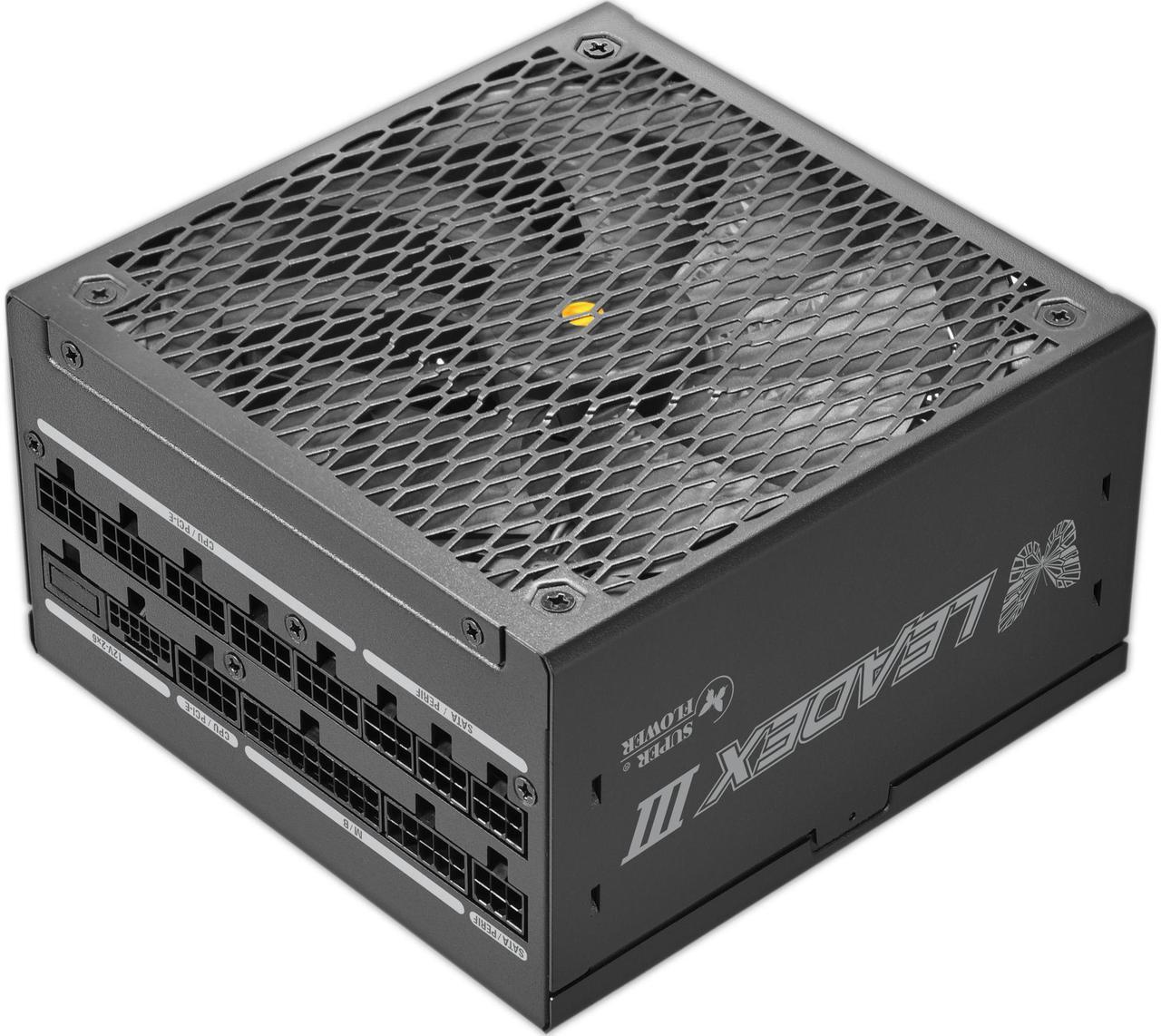Main image of Super Flower Leadex III ATX 3.1 1000W, Cybenetics Platinum, 80+ Gold, 10 Years Warranty, ECO Semi-Fanless Mode, FDB Fan With Copper Shaft, Full Modular Power Supply, SF-1000F14GE, Black