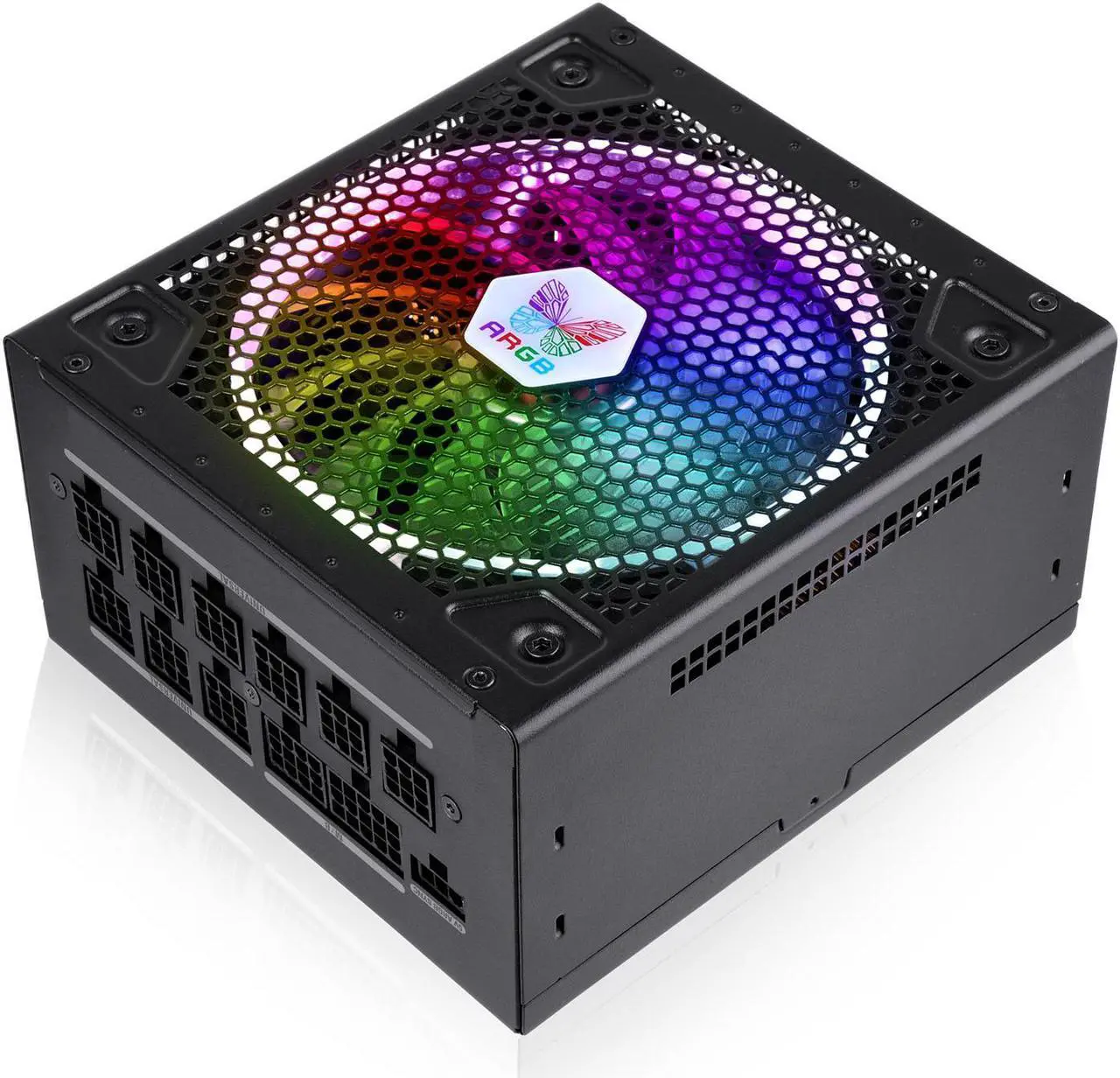 Main image of Super Flower Leadex III ARGB PRO 650W 80+ Gold, 10 Years Warranty, Addressable LEDs With 5V Motherboard Sync/Analog Controlled, ECO Fanless & Silent Mode, Full Modular Power Supply, SF-650F14RG V2.0