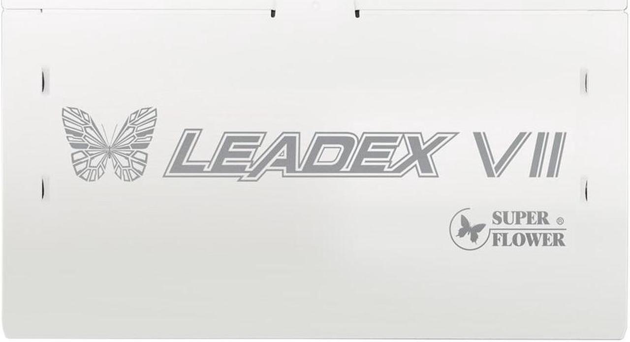 Alt view image 5 of 7 - Super Flower Leadex VII XG 850W 80+ Gold White, Cybenetics Platinum, Full Modular, ATX 3.1 & PCIe 5.1,12VHPWR Cable (2x8pin-16pin native cables) , Power Supply, FDB Fan, SF-850F14XG, White version