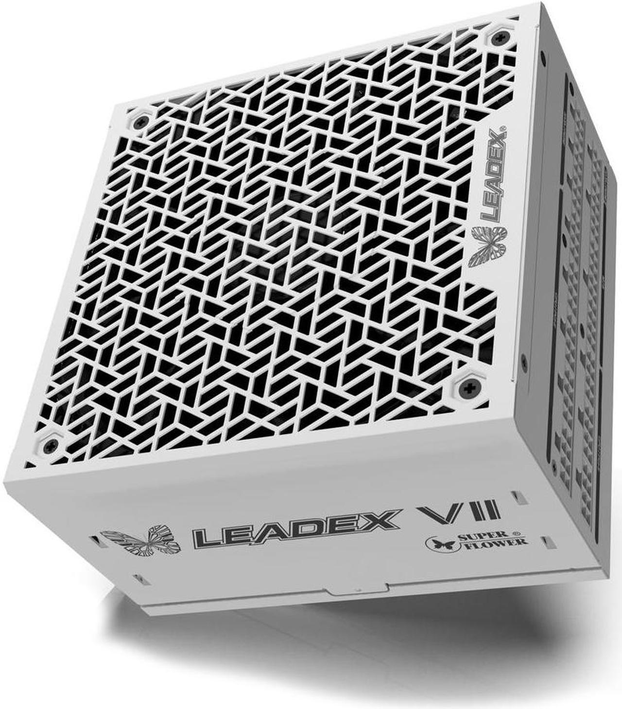 Alt view image 3 of 7 - Super Flower Leadex VII XG 850W 80+ Gold White, Cybenetics Platinum, Full Modular, ATX 3.1 & PCIe 5.1,12VHPWR Cable (2x8pin-16pin native cables) , Power Supply, FDB Fan, SF-850F14XG, White version
