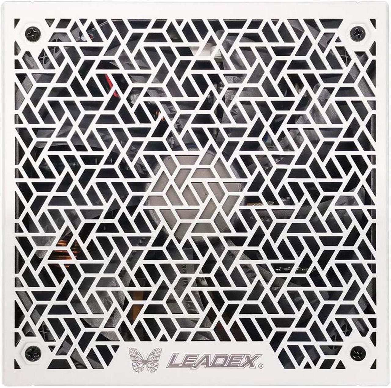 Alt view image 4 of 7 - Super Flower Leadex VII XG 850W 80+ Gold White, Cybenetics Platinum, Full Modular, ATX 3.1 & PCIe 5.1,12VHPWR Cable (2x8pin-16pin native cables) , Power Supply, FDB Fan, SF-850F14XG, White version