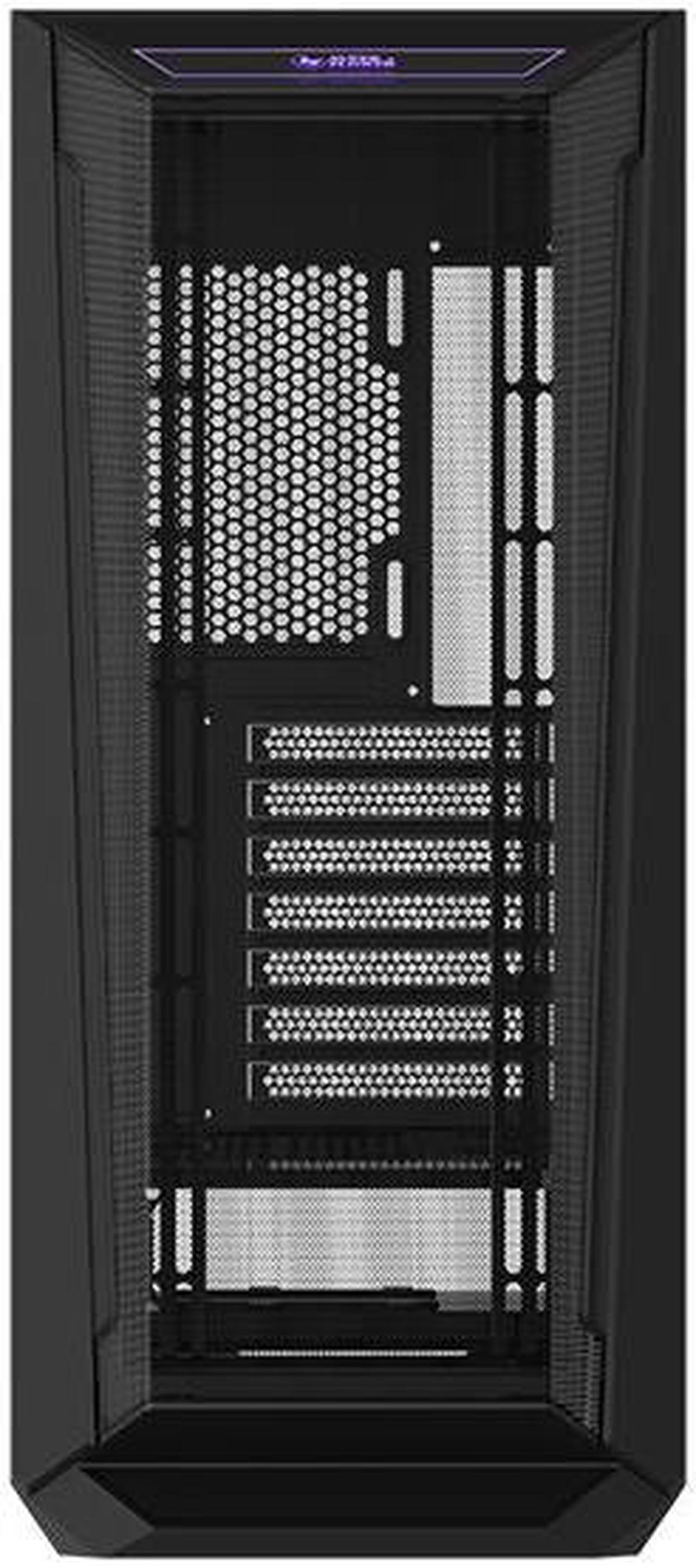 Alt view image 6 of 6 - Super Flower Zillion M705 Airflow, Black Steel, Tempered Glass ATX Mid Tower Computer Case