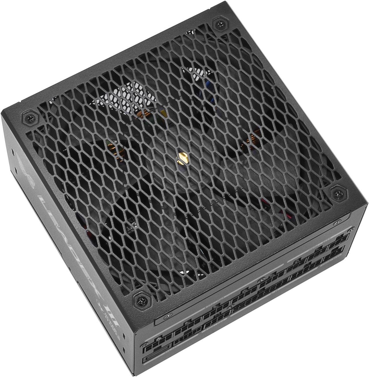Alt view image 2 of 2 - Super Flower Leadex III ATX 3.1 1000W, Cybenetics Platinum, 80+ Gold, 10 Years Warranty, ECO Semi-Fanless Mode, FDB Fan With Copper Shaft, Full Modular Power Supply, SF-1000F14GE, Black