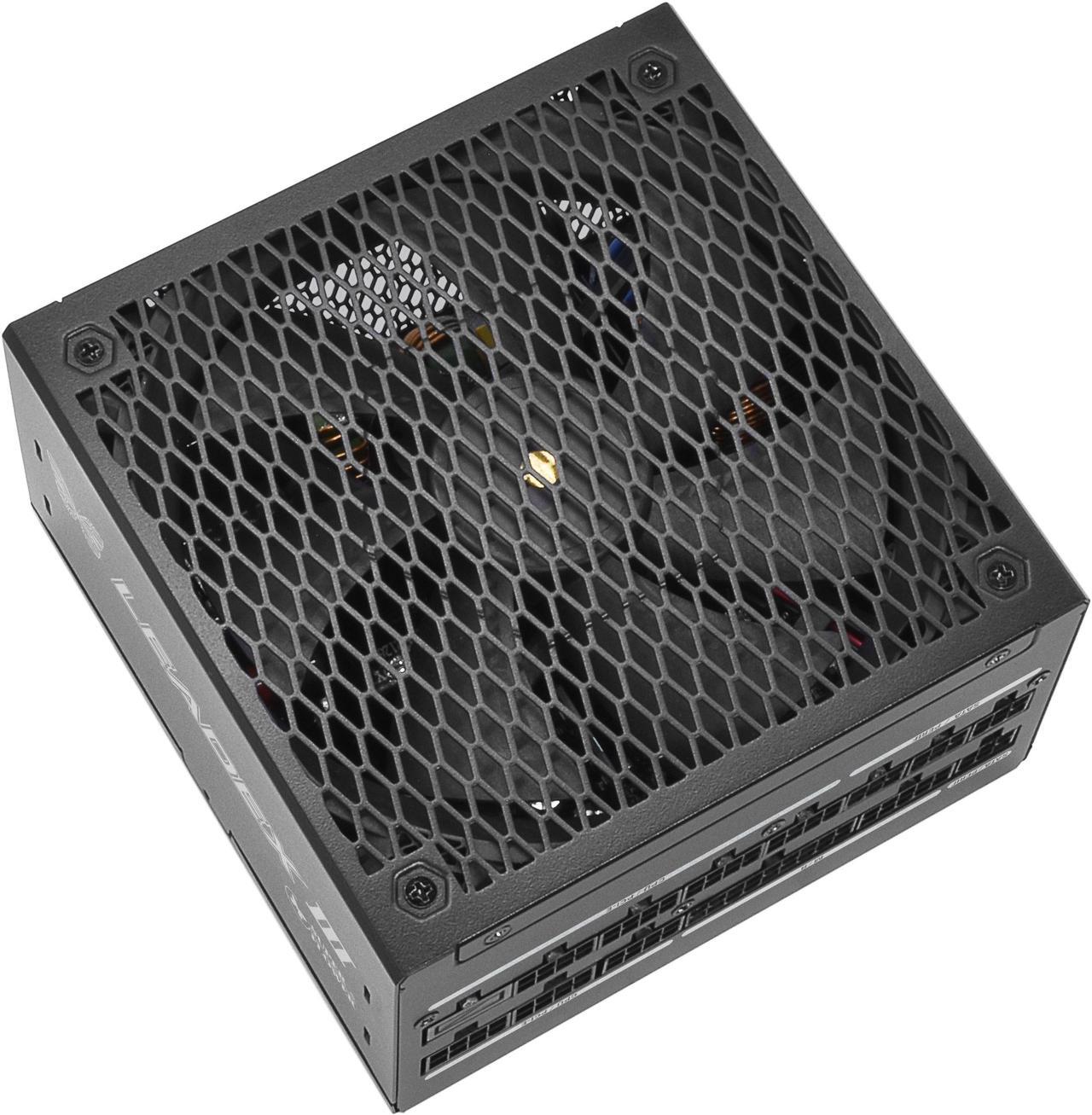 Alt view image 2 of 2 - Super Flower Leadex III ATX 3.1 1300W, Cybenetics Platinum, 80+ Gold, 10 Years Warranty, ECO Semi-Fanless Mode, FDB Fan With Copper Shaft, Full Modular Power Supply, SF-1300F14GE, Black