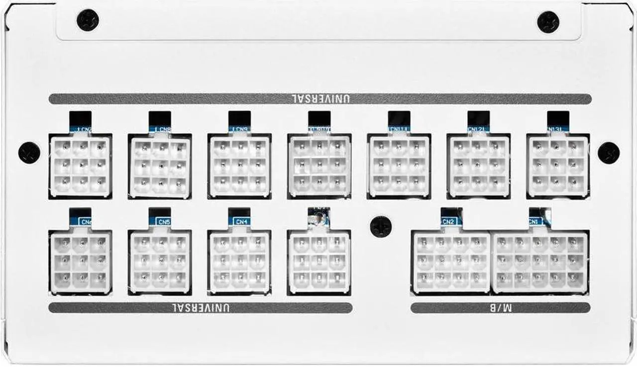Alt view image 5 of 7 - Super Flower Leadex VII XP 1000W 80+ Platinum, Cybenetics Platinum, Full Modular, ATX 3.1, W/12V-2*6 Cable (2x8pin - 16pin native cables) , Power Supply, FDB Fan, SF-1000F14XP, White