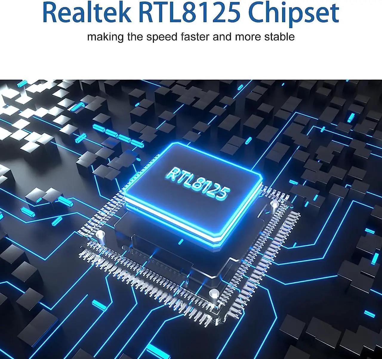 Alt view image 4 of 6 - 2.5Gbase-T PCIe NIC with Realtek RTL8125BG Chip Dual RJ45 Ports 2.5Gb Network Cards for Windows/Windows Server/Linux