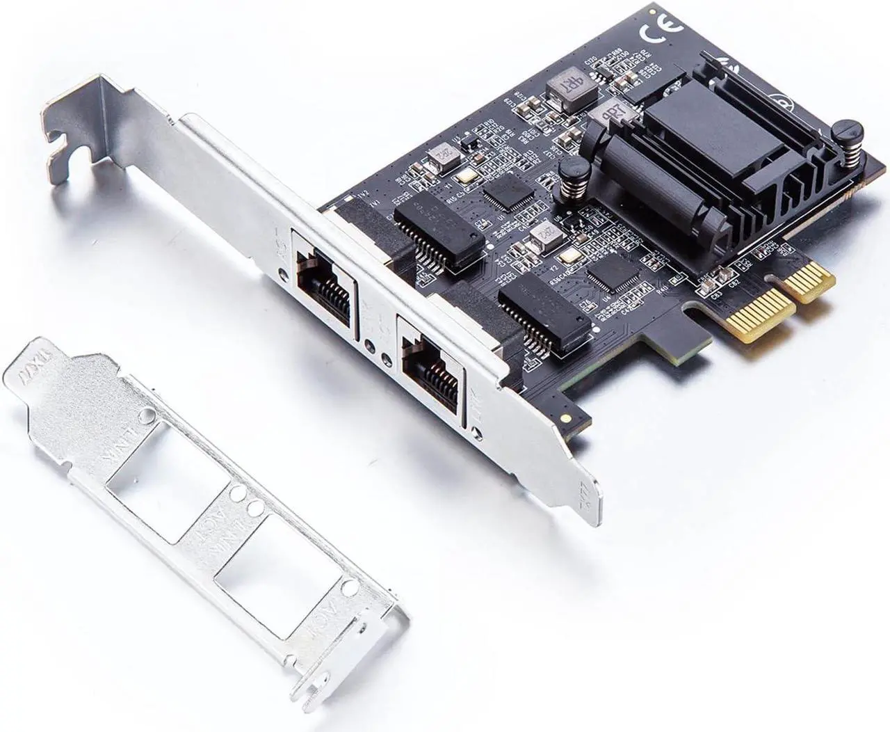 Main image of 2.5Gbase-T PCIe NIC with Realtek RTL8125BG Chip Dual RJ45 Ports 2.5Gb Network Cards for Windows/Windows Server/Linux