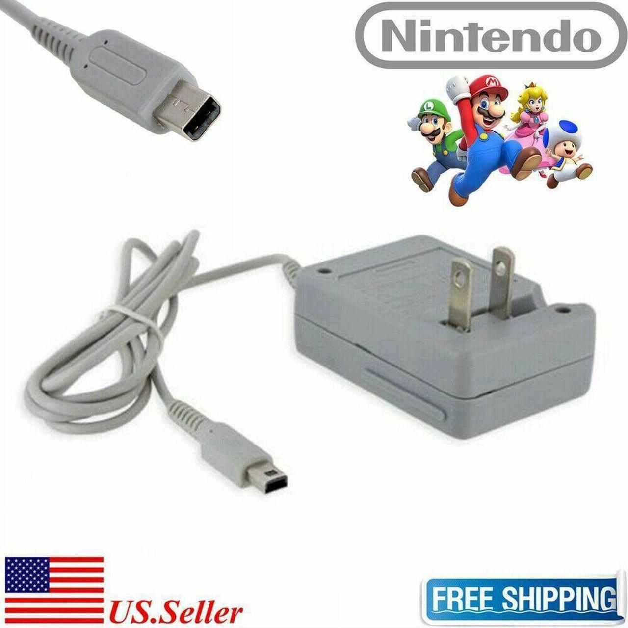 Alt view image 3 of 6 - AC Adapter Home Wall Charger Power Adapter Cord For  DSi 2DS 3DS, 3DS XL