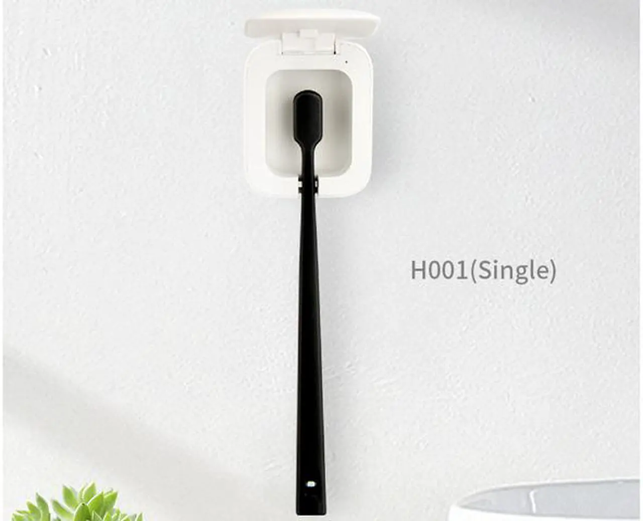 Main image of Family Toothbrush Sterilizer Box Holder Anti-Bacteria UV Light Disinfectant Sterilizer Cleaner Box Toothbrush Holder