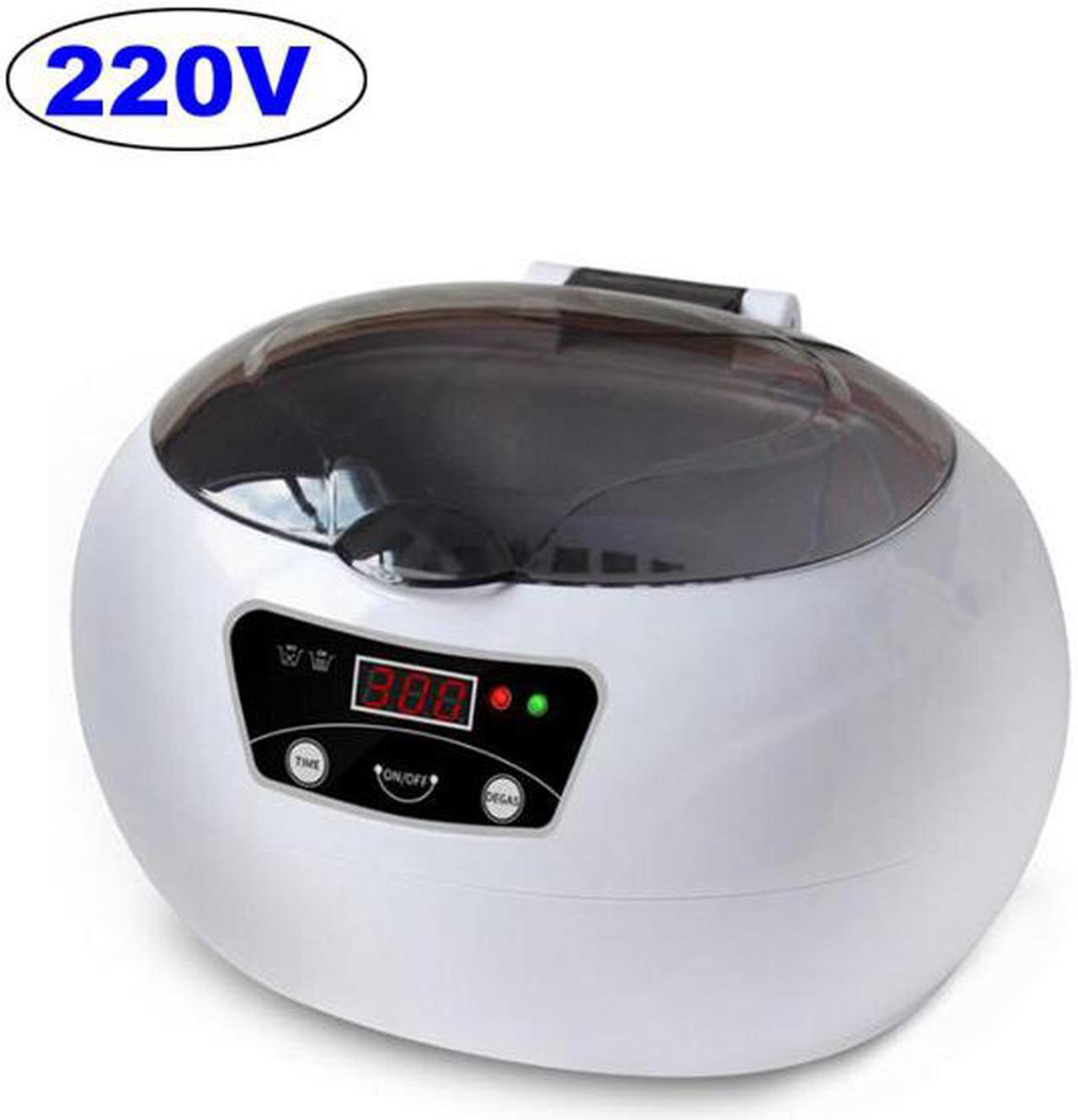 Main image of 600ml Ultrasonic Cleaner Bath Jewelry Watch Glasses Razor Brush Ultrasound Sonic Mini Cleaner Machine 220v