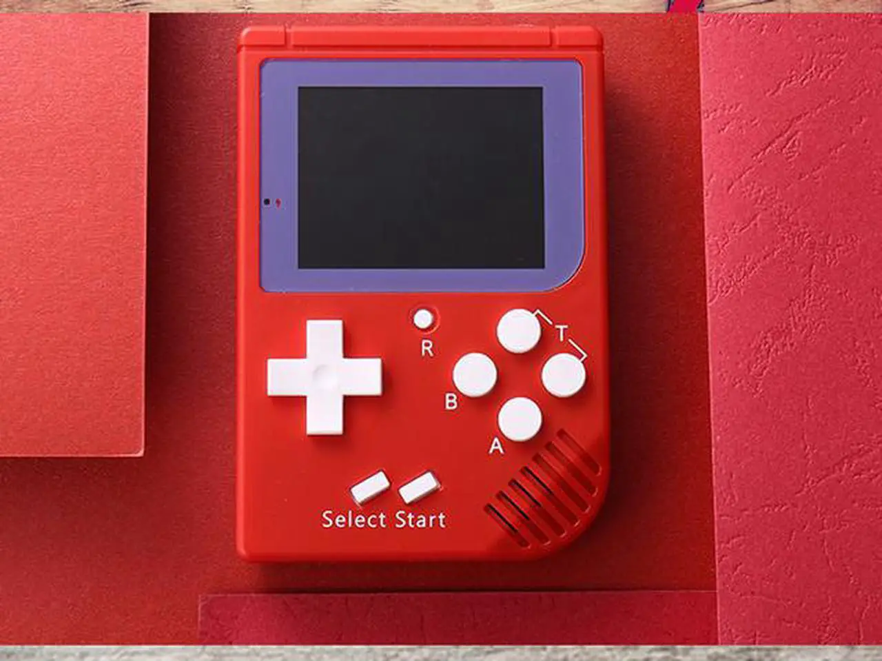 Alt view image 5 of 7 - Rechargeable Retro Game Console Halloween Gift for Children 8 Bit 2.5 Inch LCD Color Video Game Player Built In Lithium Battery 129 Games