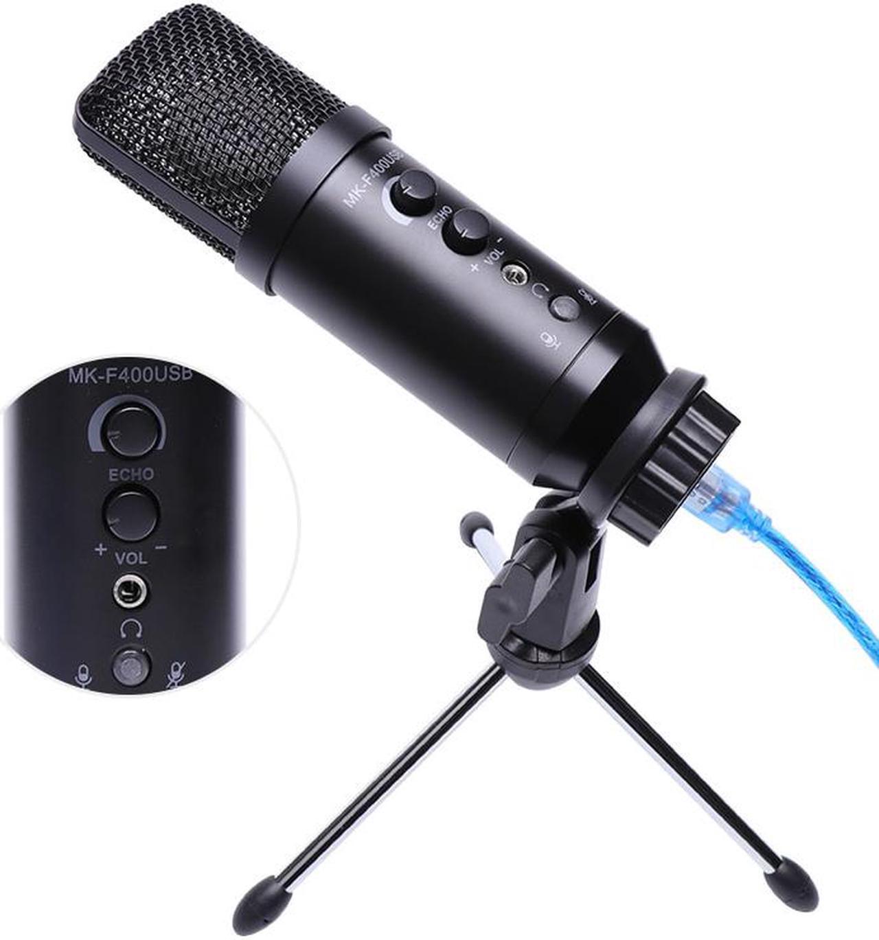 Main image of SOVAWIN Multi-function USB Condenser Microphone Studio Professionnel Cardioid Microphone Karaoke Monitor Reverb with Tripod for Computer