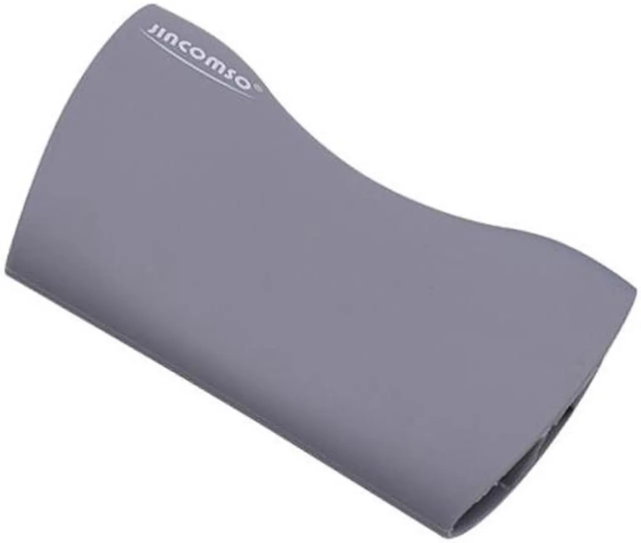 Main image of Washable Mousepads Natural Silicone Mouse Pad Wrist Rest Ergonomic Office Healthy Mousepad Support for Office Gaming Computer Gray