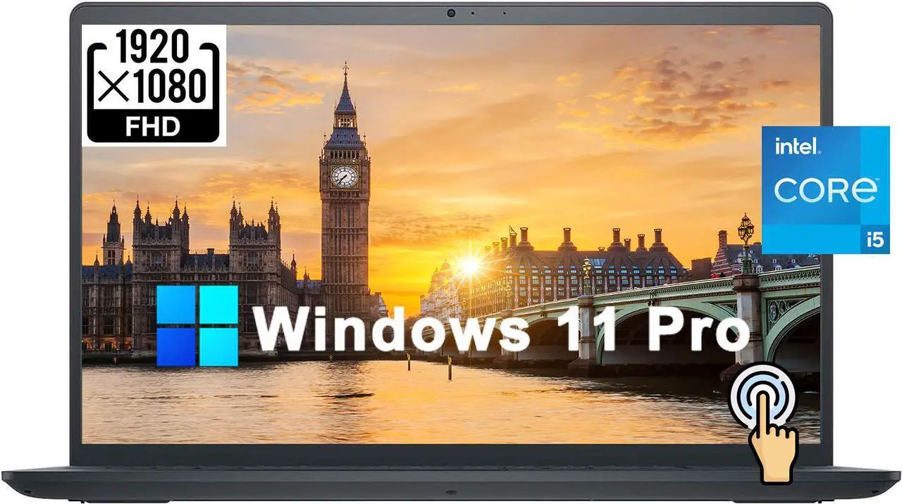 Main image of Dell Inspiron 15 3000 3520 Business Laptop Computer, 15.6" FHD Touchscreen, 11th Gen Intel Quad-Core i5-1135G7, 8GB RAM, 256GB PCIe SSD, Numeric Keypad, Wi-Fi, Webcam, HDMI, Windows 11 Pro
