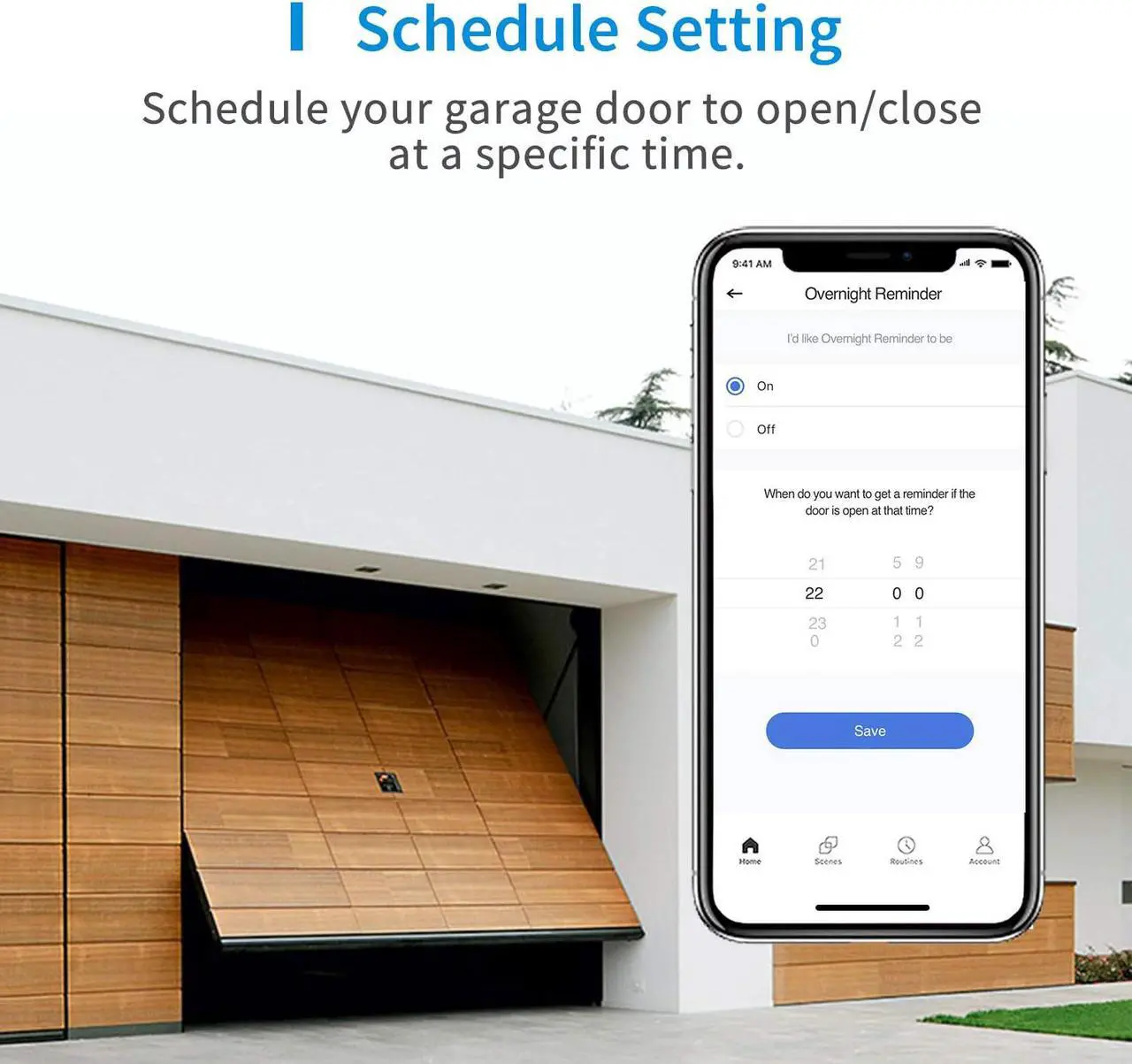 Alt view image 7 of 7 - meross Smart Garage Door Opener Remote, Compatible with Apple HomeKit, Amazon Alexa, Google Assistant, SmartThings, Multiple Notification Modes, No Hub Needed