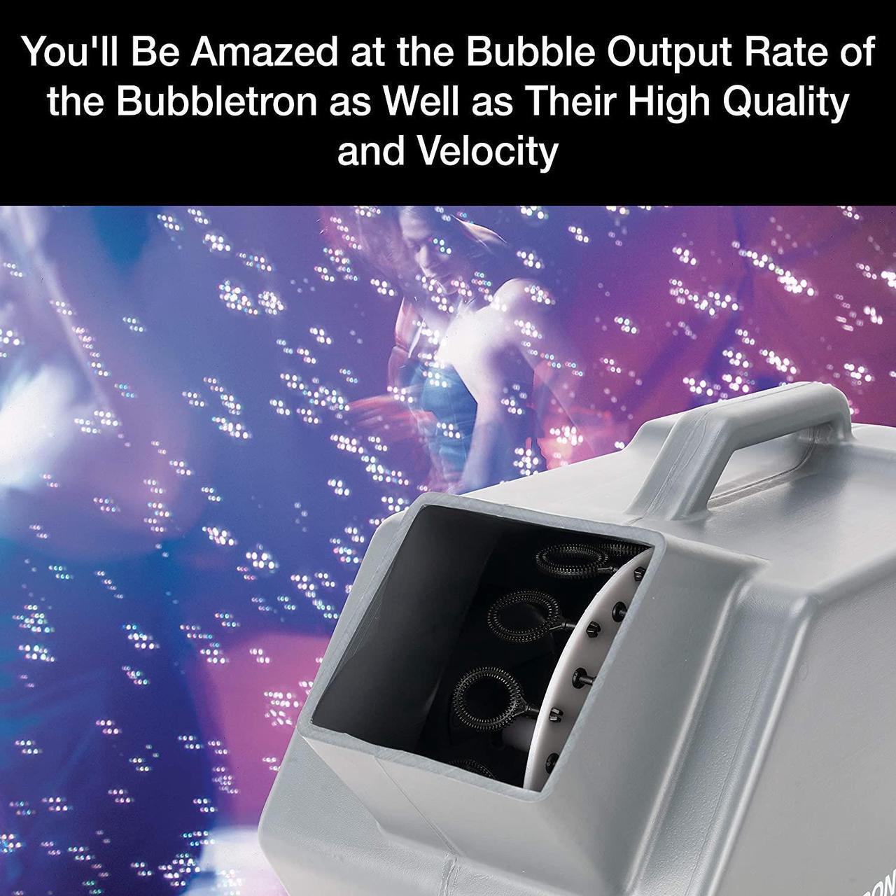 Alt view image 12 of 20 - American DJ Professional Portable Automatic Party Bubble Machine with Remote
