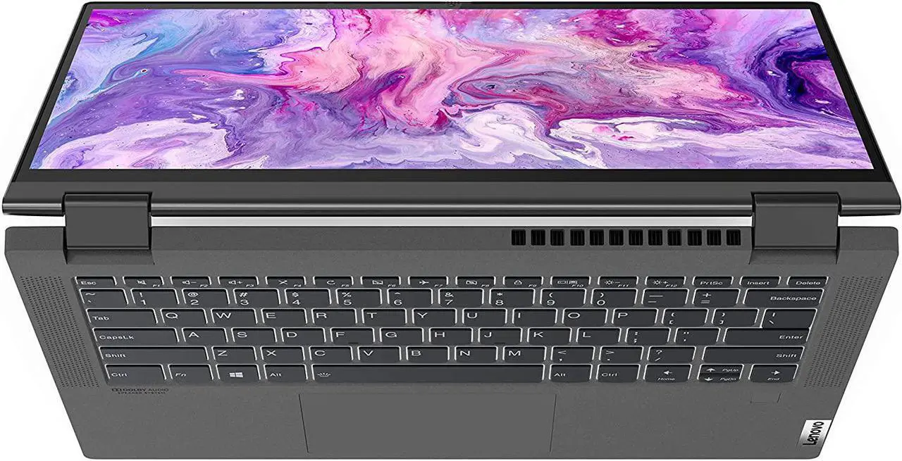 Alt view image 2 of 7 - Lenovo Flex 5 Premium 2 in 1 Business Laptop I 14" FHD IPS Touchscreen I AMD Hexa-Core Ryzen 5 4500U  I 16GB DDR4 256GB PCIe SSD I Backlit FP Pen Win 10
