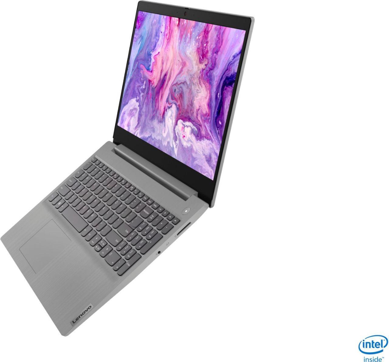 Alt view image 3 of 7 - Lenovo IdeaPad 3 15.6" HD Touch Screen Customized Laptop | 10th Gen Quad-Core Intel Core i5-1035G1 | 12GB DDR4 RAM 1024GB  SSD | Webcam | HDMI | Windows 10 | Grey