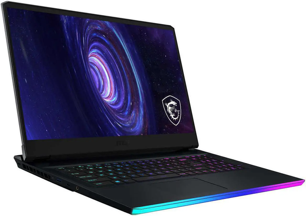Alt view image 3 of 6 - MSI GE76 Raider Premium Gaming Laptop 17.3 FHD IPS 144Hz 11th Gen Intel 8-Core i7-11800H 64GB DDR4 2TB SSD GeForce RTX 3060 6GB Backlit KB Thunderbolt USB-C MiniDP 2.5Gb Ethernet Win10 Grey