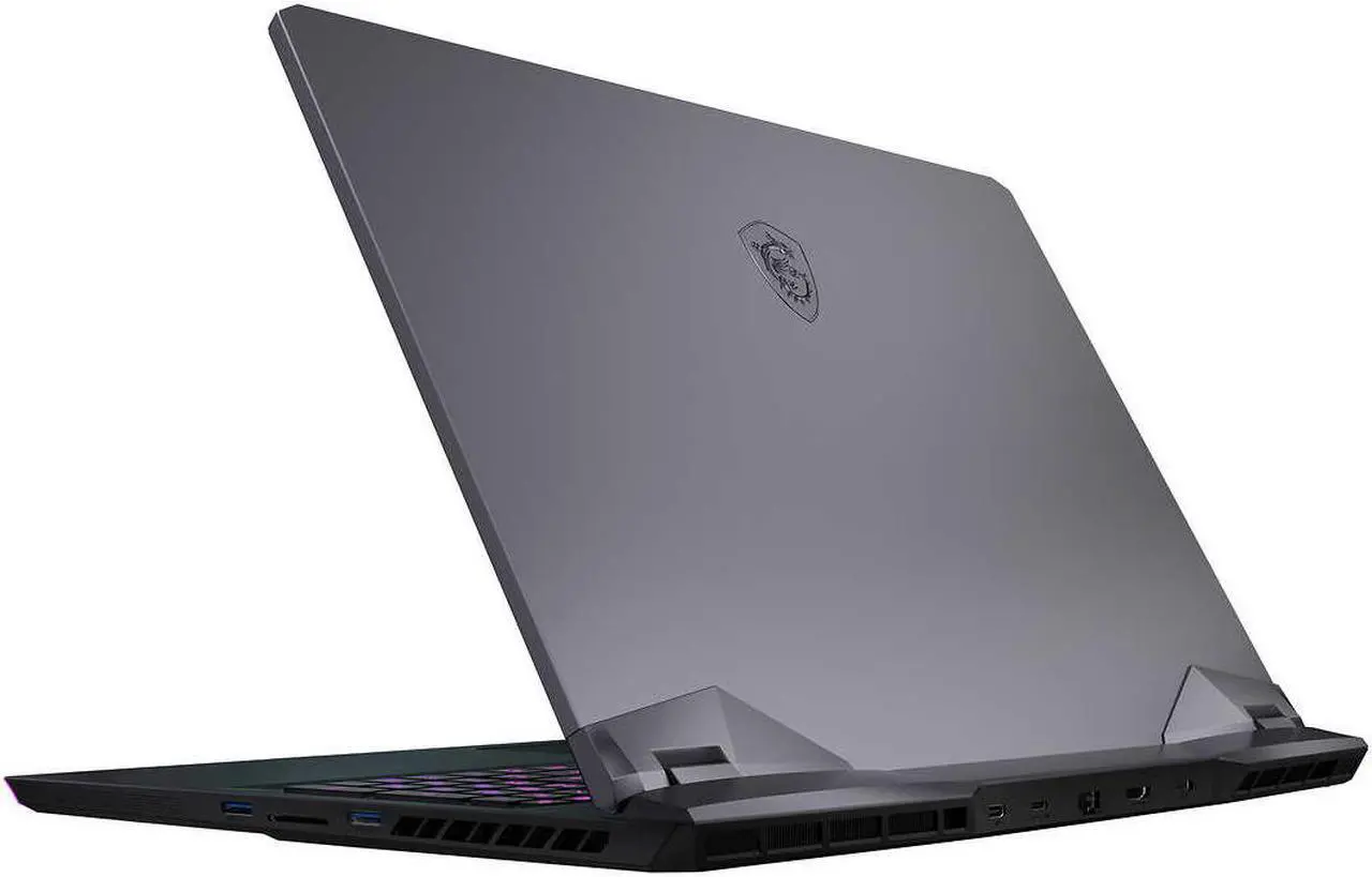 Alt view image 6 of 6 - MSI GE76 Raider Premium Gaming Laptop 17.3 FHD IPS 144Hz 11th Gen Intel 8-Core i7-11800H 64GB DDR4 2TB SSD GeForce RTX 3060 6GB Backlit KB Thunderbolt USB-C MiniDP 2.5Gb Ethernet Win10 Grey