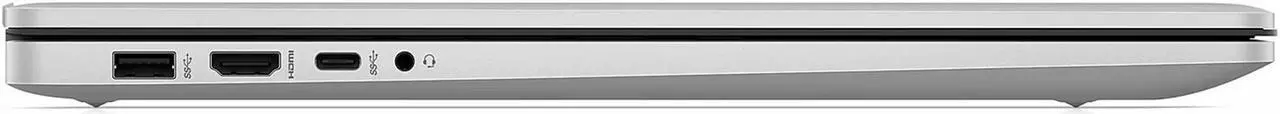 Alt view image 4 of 5 - HP 17 Business Laptop 17.3" FHD IPS Anti-glare Display 11th Gen Intel Quad-Core i3-1125G4 32GB RAM 1TB SSD Intel UHD Graphics HDMI USB-C WiFi6 Webcam Office365 Win11 Silver