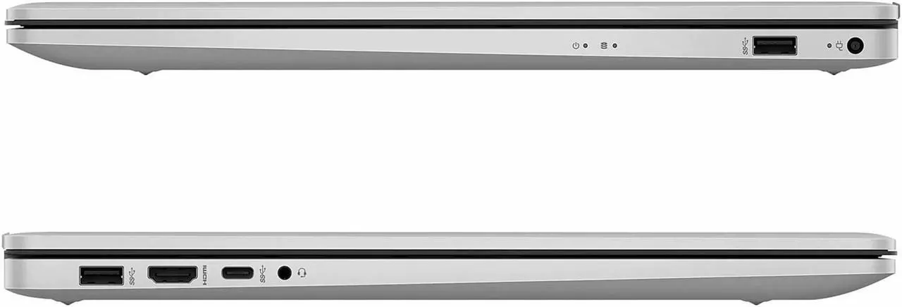 Alt view image 5 of 5 - HP 17 Business Laptop 17.3" FHD IPS Anti-glare Display 11th Gen Intel Quad-Core i3-1125G4 32GB RAM 1TB SSD Intel UHD Graphics HDMI USB-C WiFi6 Webcam Office365 Win11 Silver
