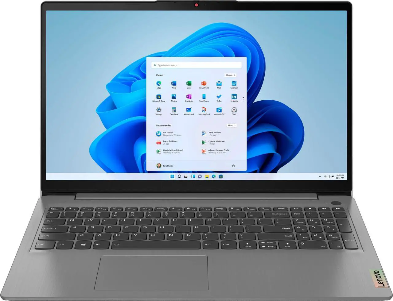Main image of Lenovo IdeaPad 3 15 Business Laptop I 15.6" FHD IPS Touchscreen I 11th Gen Intel 4-Core i5-1135G7 I 12GB DDR4 256GB SSD I Fingerprint Backlit Keyboard USB-C HDMI Win11 (Grey)