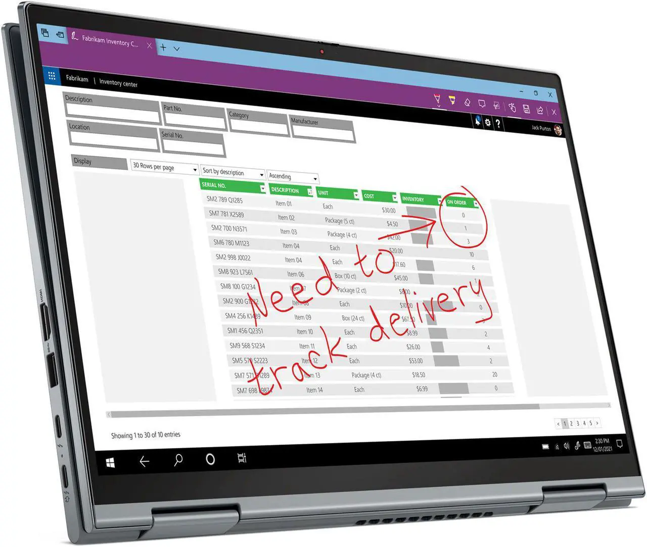 Alt view image 4 of 7 - Lenovo Thinkpad X1 Yoga Gen 4 2-in-1 Business Laptop 14" FHD+ IPS Touchscreen 11th Gen Intel Quad-Core i5-1135G7 8GB RAM 2TB SSD Intel Iris Xe Graphics Backlit Fingerprint Lenovo Pen Win10 Pro Gray