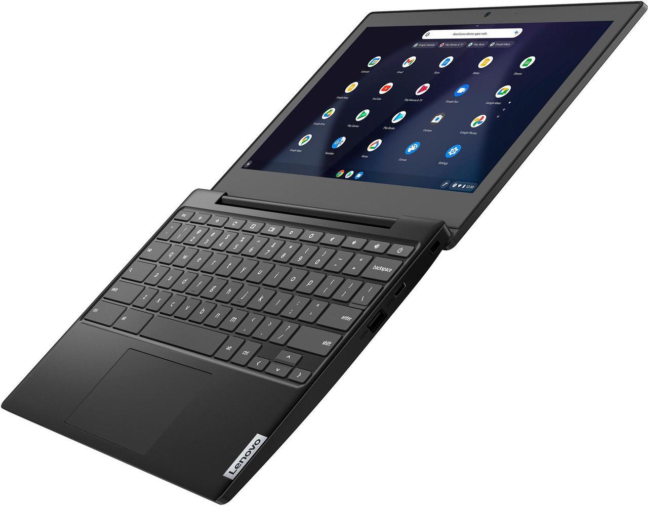 Alt view image 5 of 5 - Lenovo Ideapad 3 11 Chromebook Laptop 11.6" HD Anti-glare Display Intel Celeron N4020 Processor 4GB RAM 64GB eMMC Intel UHD Graphics 600 Graphic USB-C Webcam Bluetooth Chrome OS Black