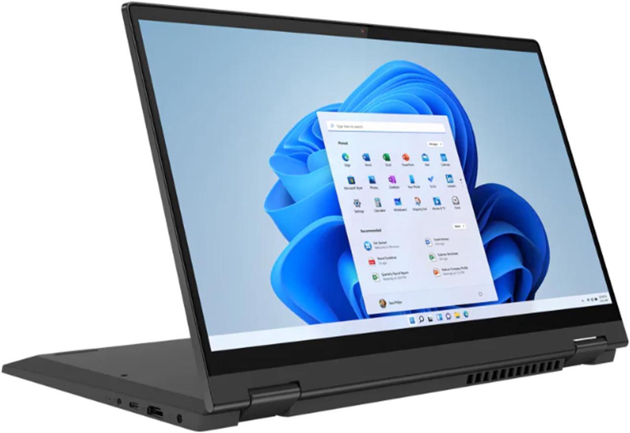 Main image of Lenovo Ideapad Flex 5i 14 2-in-1 Business Laptop 14" FHD IPS Touchscreen 11th Gen Intel Quad-Core i7-1165G7 Processor 12GB RAM 2TB SSD Backlit Keyboard Fingerprint Reader Dolby HDMI Win11 Gray