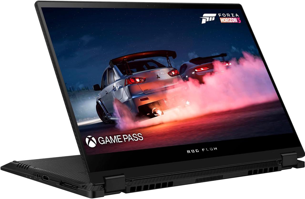 Main image of ASUS ROG Flow X13 2-in-1 Gaming Laptop 13.4" WUXGA IPS 120Hz Touchscreen AMD Octa-Core Ryzen 9 6900HS Processor 16GB RAM 1TB SSD NVIDIA GeForce RTX 3050 Ti 4GB Backlit Dolby Atmos HDMI Win11 Black