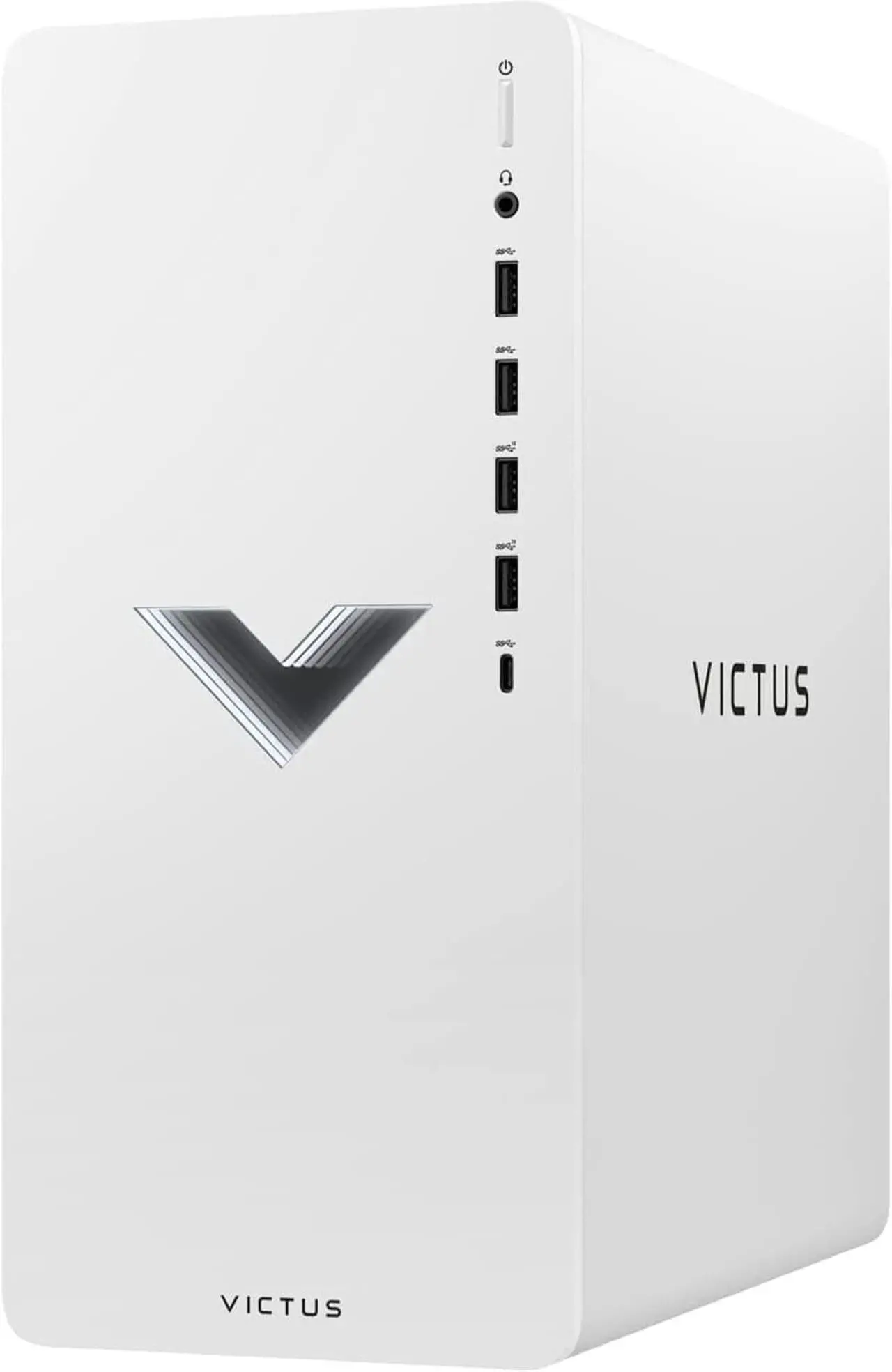 Alt view image 3 of 4 - HP Victus 15L Gaming Desktop Computer 12th Gen Intel 12-Core i7-12700F Processor 32GB RAM 1TB SSD NVIDIA GeForce RTX 3060 Ti 8GB with LHR Bluetooth USB-C Win11 White