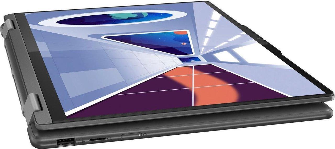 Alt view image 4 of 7 - Lenovo Yoga 7 14 2-in-1 AI PC Laptop 14" WUXGA IPS Touch (Glossy) Intel 12-core Ultra 5 125U Processor 16GB DDR5 1TB SSD Backlit Fingerprint Thunderbolt4 Win11 Gray