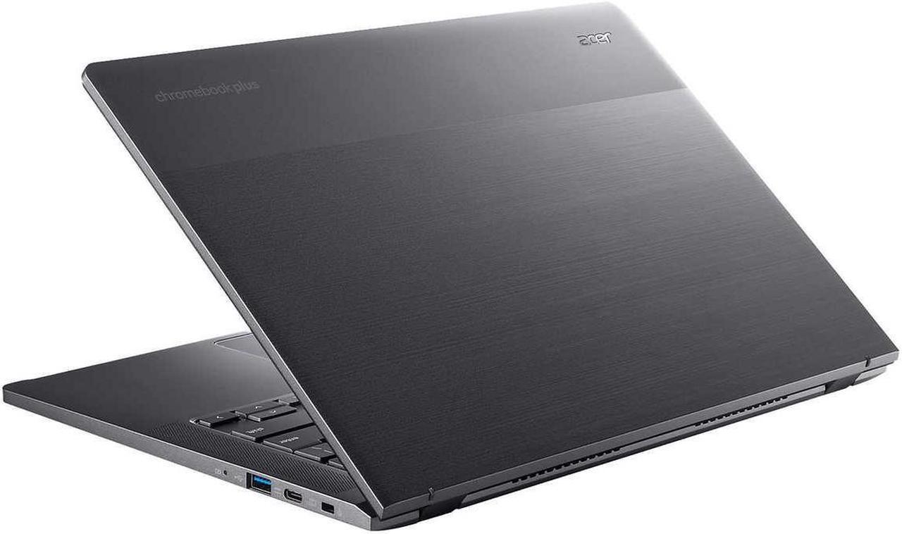 Alt view image 6 of 6 - Acer Chromebook Plus 514 Google AI Laptop 14" FHD IPS Touchscreen Intel Octa-core i3-N305 8GB DDR5 2TB SSD USB-C Free Google AI/2TB loud Storage for 1-year Grey