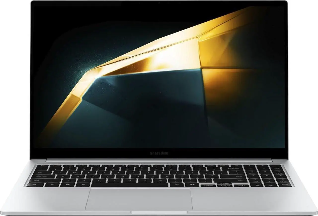Main image of Samsung Galaxy Book 4 Business Copilot AI PC Laptop 15.6" FHD Anti-Glare Intel 10-core Ultra 7 150U 16GB DDR4 512GB SSD Backlit Fingerprint USB-C Long-lasting Battery Win11 Silver