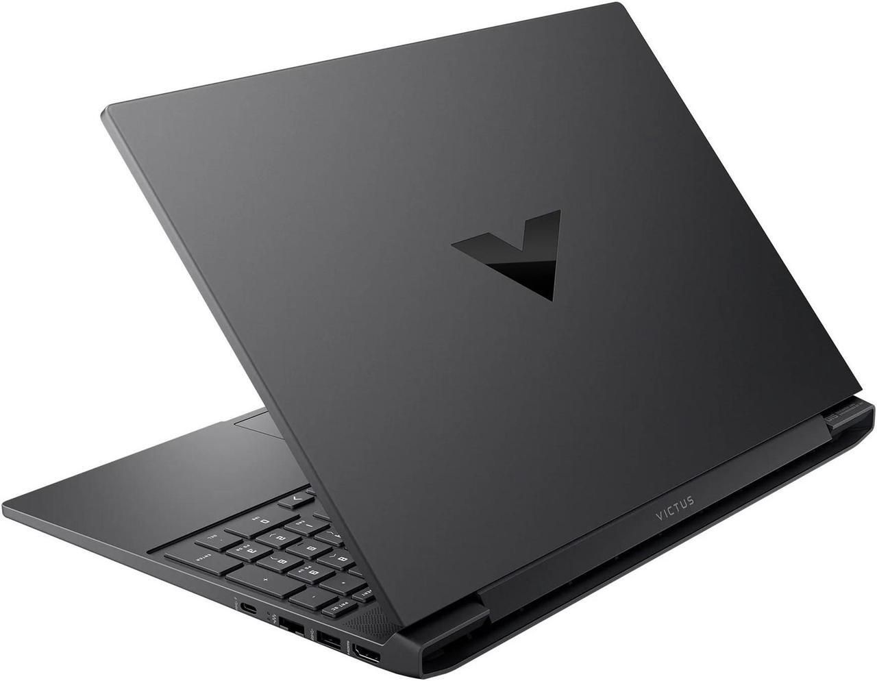 Alt view image 7 of 7 - HP Victus 15 Gaming Laptop 15.6" FHD IPS 144Hz AMD 6-Core Zen 4 Ryzen 5 8645HS 64GB DDR5 2TB SSD GeForce RTX 4050 Graphic Backlit USB-C Win11 Black