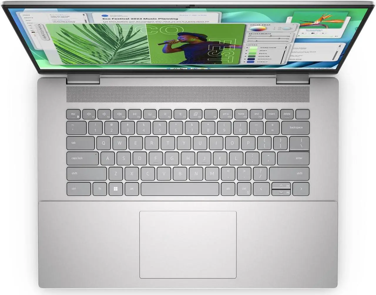 Alt view image 2 of 5 - Dell Inspiron 16 Plus 7630 Business Laptop 16" 2.5k (2560x1600) 120Hz Intel 10-core i7-13620H 16GB DDR5 1TB SSD Backlit Fingerprint Thunderbolt4 FHD IR Webcam Long-Lasting Battery Win11