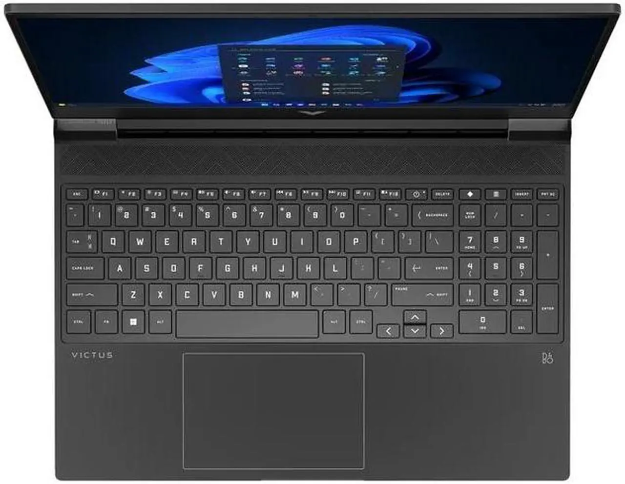Alt view image 2 of 7 - HP Victus Gaming Laptop 15.6" FHD IPS 144Hz Intel 8-core i5-13420H 32GB DDR4 1TB SSD GeForce RTX 4050 6GB Backlit USB-C B&O Fast Charge Win11