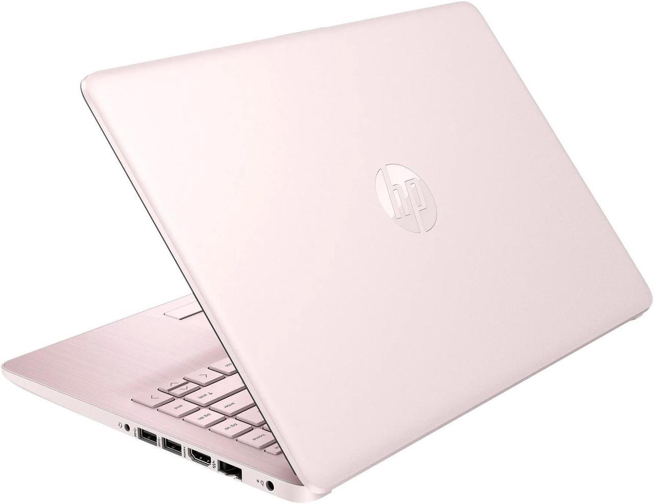 Alt view image 6 of 6 - HP 14 Lightweight Student & Business Laptop 14" HD Intel 4-core Celeron N4120 8GB DDR4 64GB eMMC + 64GB SD Card USB-C Long-Lasting Battery Fast Charge Office365(1-Yr) Win11