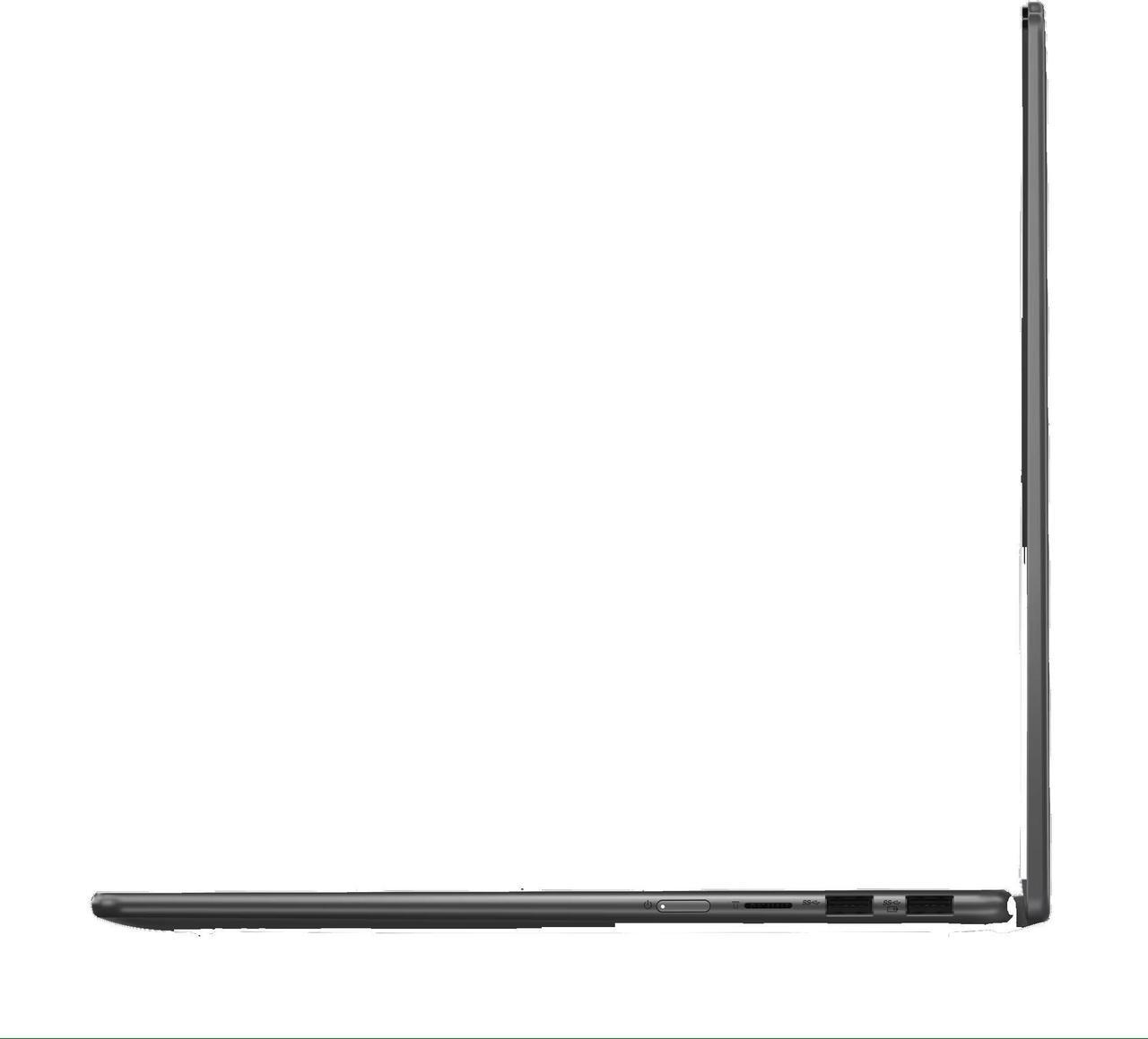 Alt view image 6 of 7 - Lenovo Yoga 7 16 2-in-1 AI PC Laptop 16" WUXGA IPS Glossy Touch Intel 12-core Ultra 7 155U 16GB DDR5 1TB SSD Backlit Fingerprint Thunderbolt FHD IR Privacy Camera w/Pen Win11Pro