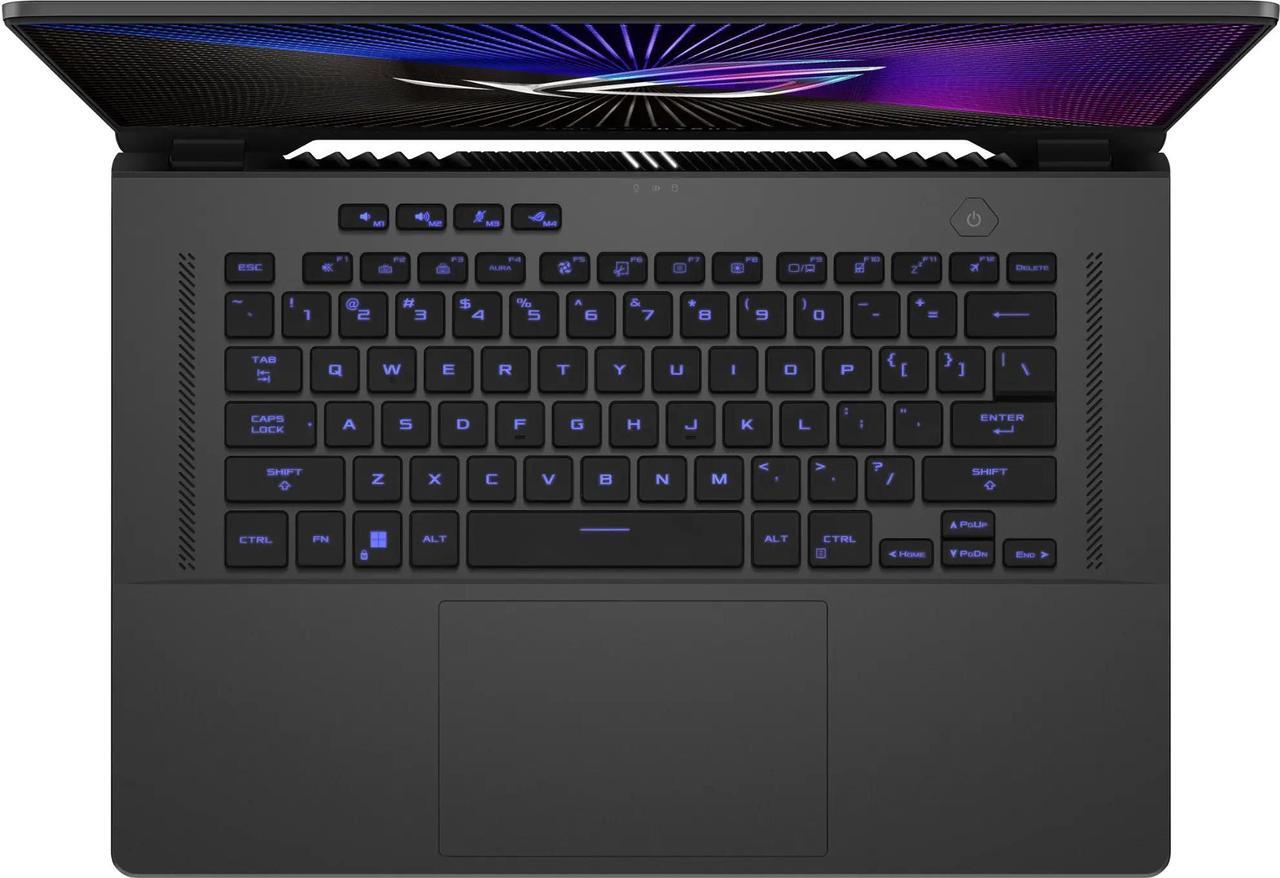 Alt view image 2 of 6 - Asus ROG Zephyrus G16 Gaming Laptop 16" FHD Anti-glare 165Hz Intel 10-core i7-13620H 48GB DDR4 1TB SSD GeForce RTX4070 Backlit Thunderbolt USB-C IR Camera Win11