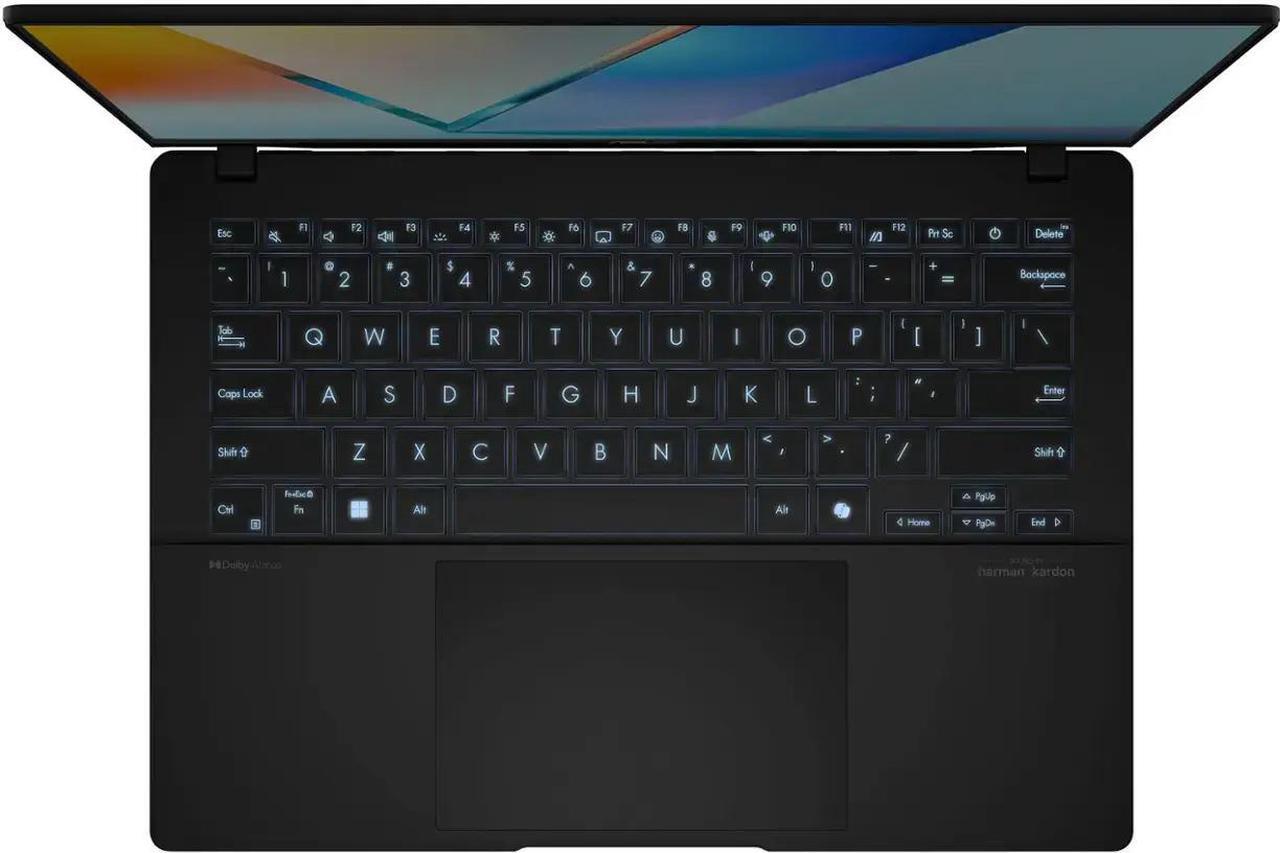 Alt view image 3 of 7 - Asus Vivobook S 14 Copolit+ AI PC Laptop 14" WUXGA OLED (100% DCI-P3, 600nits HDR) Intel 8-core Ultra 5 226v 16GB DDR5 1TB SSD Backlit Thunderbolt Harman/kardon Win11