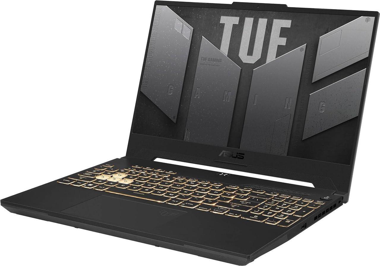 Alt view image 4 of 6 - Asus TUF F15 Gaming Laptop 15.6" FHD IPS 144Hz (MUX Switch + Optimus) Intel 12-core i5-12500H 32GB DDR4 2TB SSD GeForce RTX 3050 Backlit Thunderbolt USB-C Win11