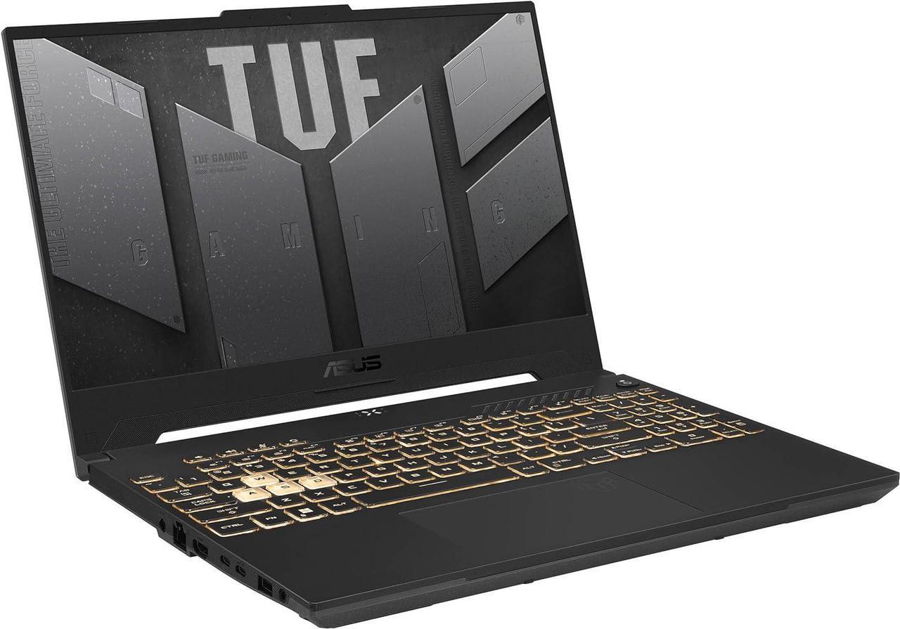 Alt view image 3 of 6 - Asus TUF F15 Gaming Laptop 15.6" FHD IPS 144Hz (MUX Switch + Optimus) Intel 12-core i5-12500H 32GB DDR4 2TB SSD GeForce RTX 3050 Backlit Thunderbolt USB-C Win11