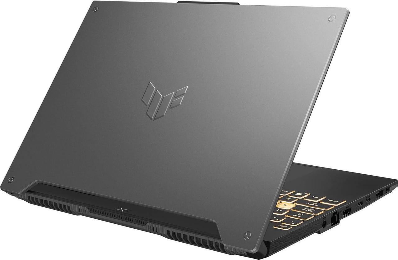 Alt view image 6 of 6 - Asus TUF F15 Gaming Laptop 15.6" FHD IPS 144Hz (MUX Switch + Optimus) Intel 12-core i5-12500H 32GB DDR4 2TB SSD GeForce RTX 3050 Backlit Thunderbolt USB-C Win11