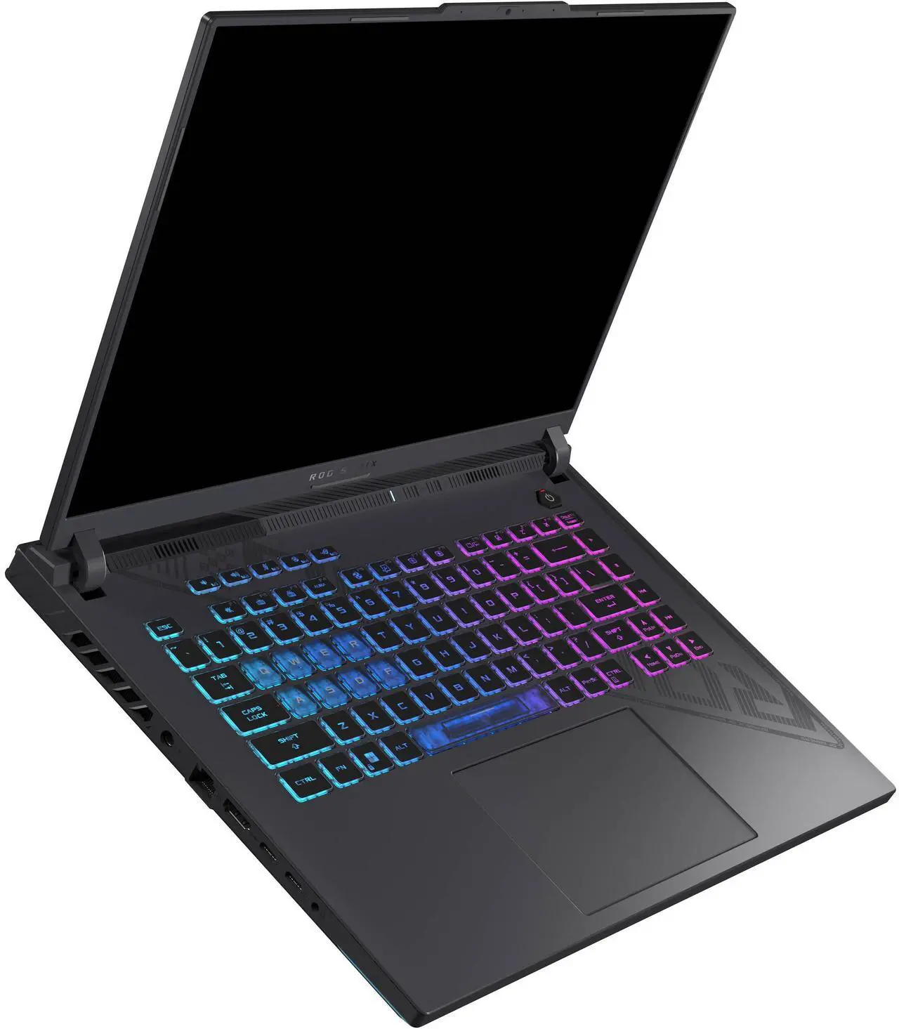 Alt view image 3 of 6 - Asus ROG Strix G16 Gaming Laptop 16" FHD 165Hz (G-SYNC, 100% sRGB) Intel 14-core i7-13650HX 32GB DDR5 2TB SSD GeForce RTX 4060 USB-C RGB Backlit Thunderbolt Rapid Charging Win11