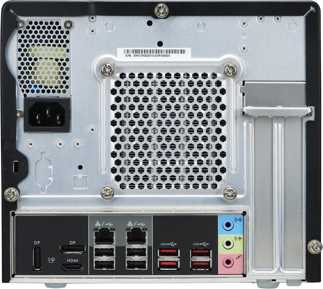 Alt view image 5 of 14 - Shuttle XPC Cube SH570R6 Mini Barebone PC Intel H570 Supports 125W 11th/10th Gen Rocket Lake/Comet Lake CPU No RAM No HDD/SSD No CPU No OS 300W 80 Plus Bronze Flex PSU
